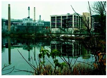 This General Electric plant in Pittsfield, Massachusetts, lay dormant from the 1970s, when the use of PCBs was banned, until the mid-1990s, when GE and civic leaders agreed to clean the site on the Housatonic River on which it sits.